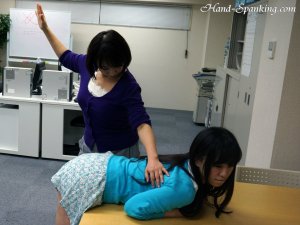 Hand Spanking - Spanked College Girl - image 9