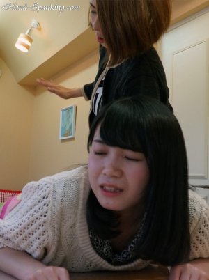 Hand Spanking - Trouble At Cafe - image 11