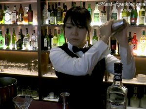 Hand Spanking - Tv Reporter And Bartender - image 12