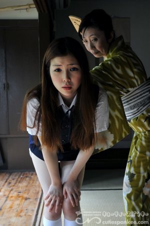 Cutie Spankee - Bend Over In Japanese Room - image 16