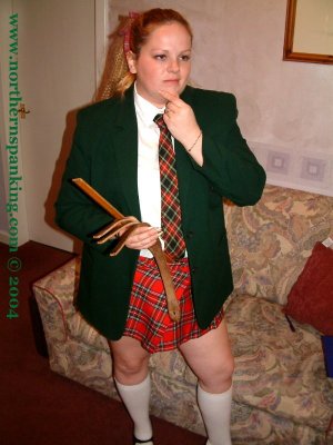 Northern Spanking - Little Miss Prefect - Full - image 9
