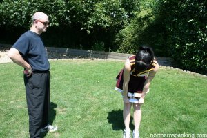 Northern Spanking - The Reluctant Cheerleader - Full - image 1