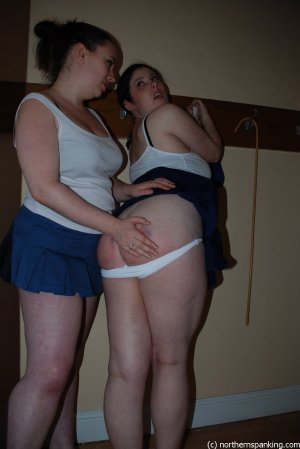 Northern Spanking - Naughtiness In The Girls Changing Room - image 6