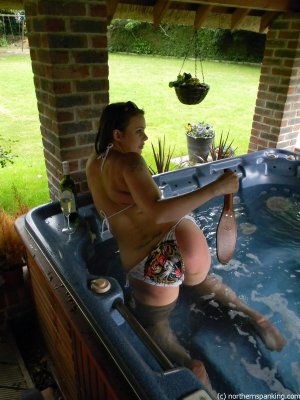 Northern Spanking - Heating Up The Hot Tub - Full - image 7