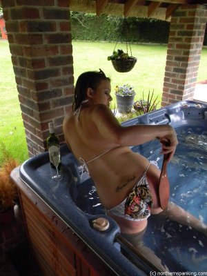 Northern Spanking - Heating Up The Hot Tub - Full - image 11
