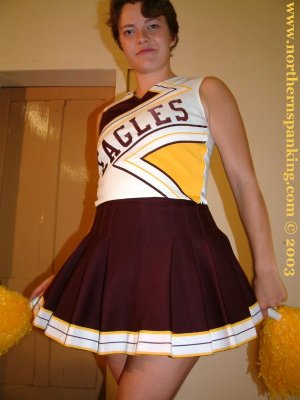 Northern Spanking - Cheeky Cheerleader Rachel! - image 6