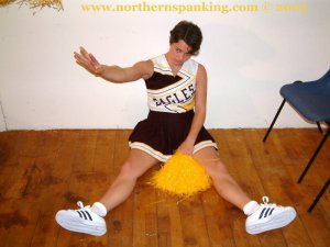 Northern Spanking - Cheeky Cheerleader Rachel! - image 13