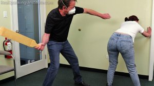 Real Spankings Institute - Paddled For Sneaking Away During Volunteer Time (part 2) - image 4