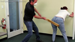 Real Spankings Institute - Paddled For Sneaking Away During Volunteer Time (part 2) - image 8