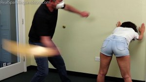 Real Spankings Institute - Paddled For Sneaking Away During Volunteer Time (part 1) - image 2