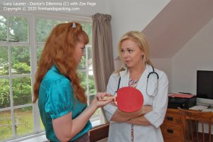 Firm Hand Spanking - Doctor's Dilemma - C - image 2